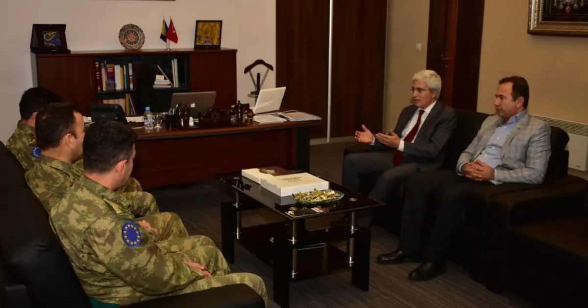 EUFOR Turkish Battalion in visit at IUS