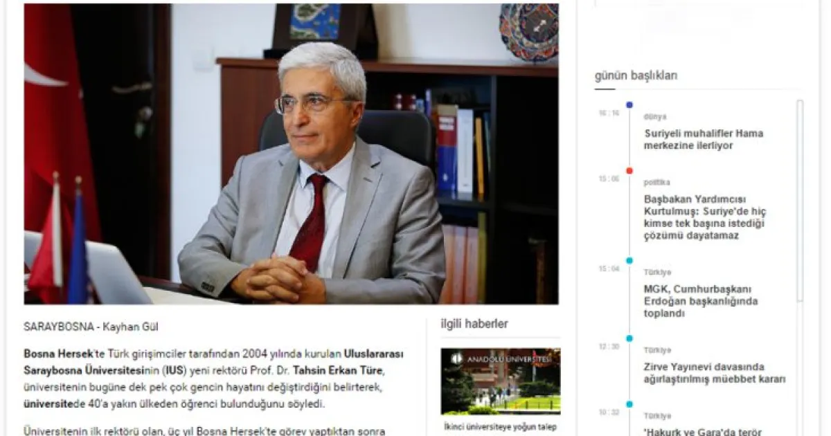 'Gençlerin hayatı IUS ile değişiyor'