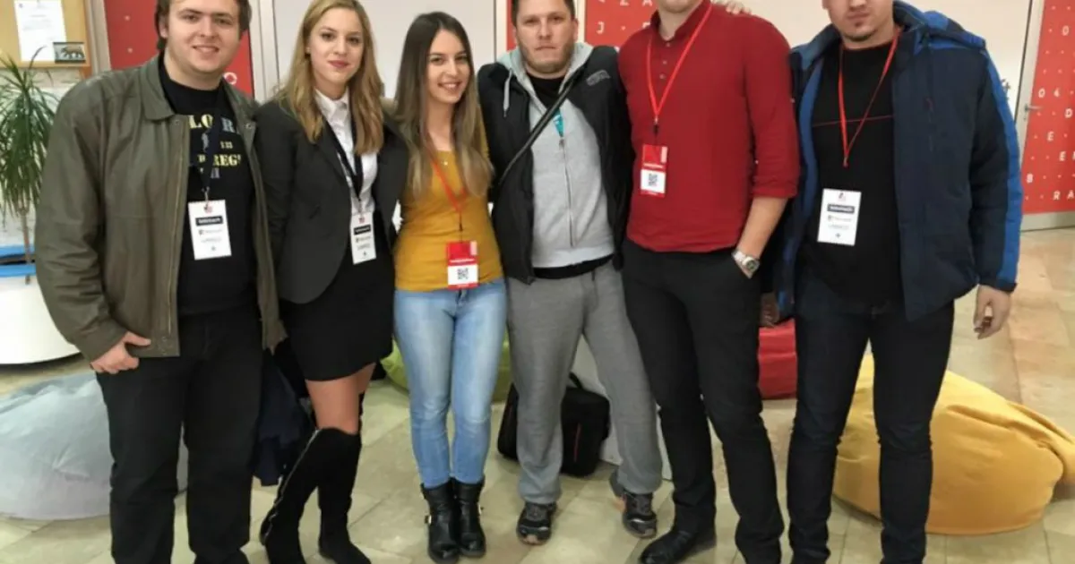 IUS Student Kemal Hrelja won the 2nd place at the Hackathon organized by US Embassy