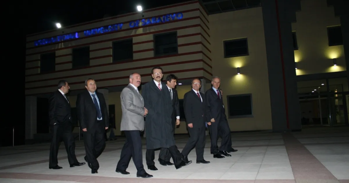 TOBB president H. E. Rifat Hisarcıklıoğlu visits IUS
