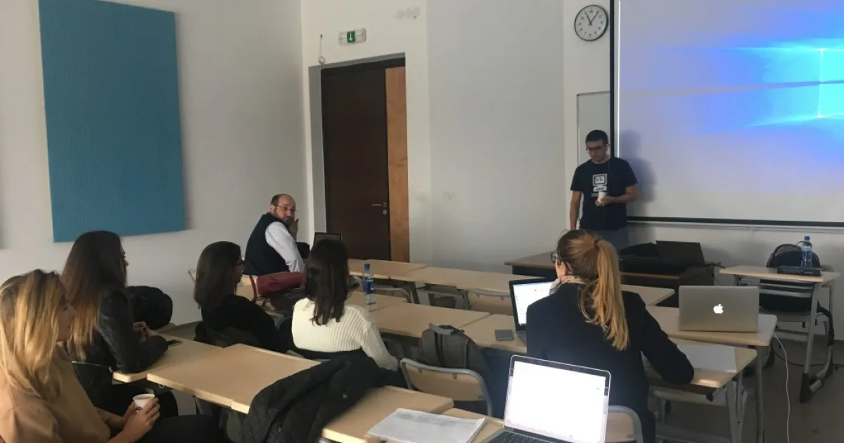 Dr. Apaydın from İstanbul Şehir University Gave Lectures at IUS