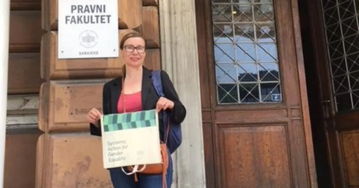 Gender equality: IUS started successful cooperation with the University of Sarajevo