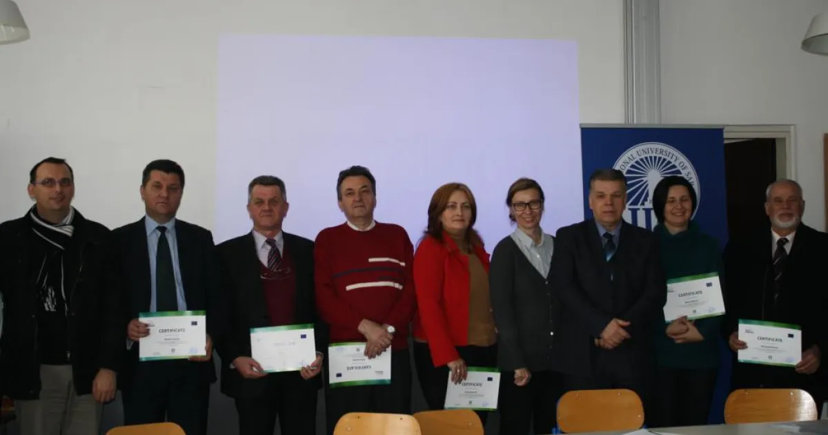 IUS Representatives gave a presentation of the program