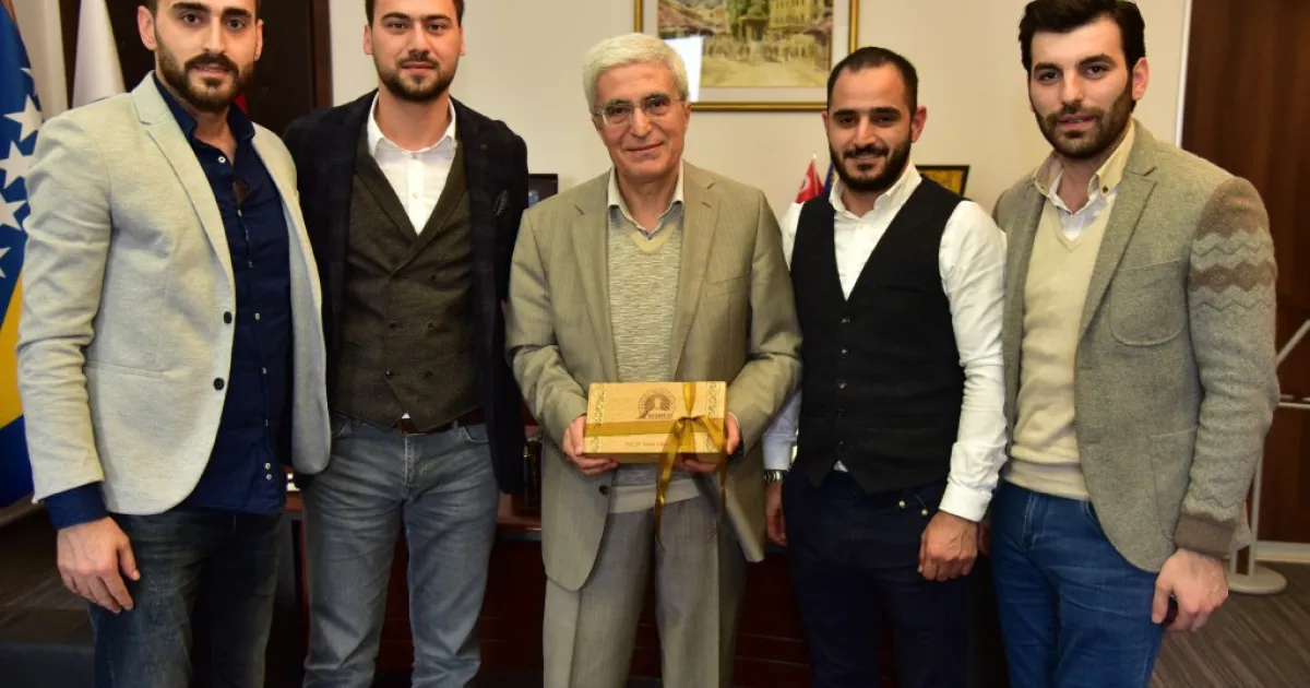 IUS Alumni Members visited IUS Rector