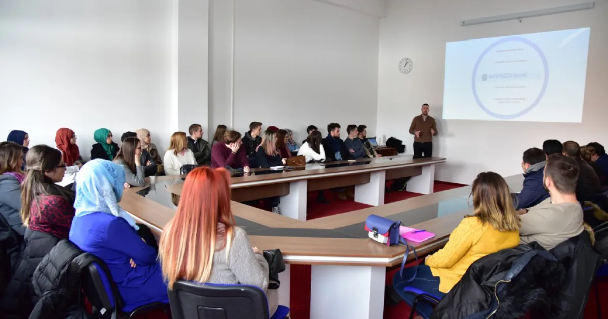 Work and Travel Exchange Program Presentation Held at IUS