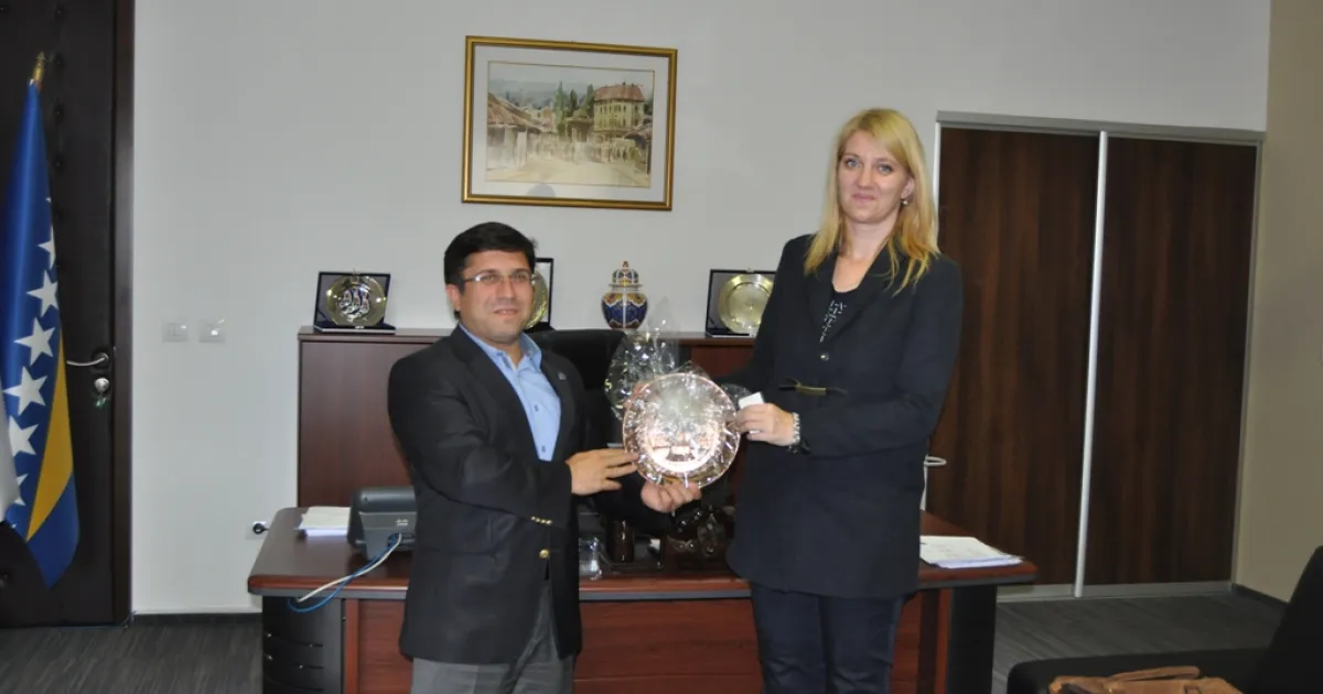 Federal Minister of Education and Science Elvira Dilberović visited IUS