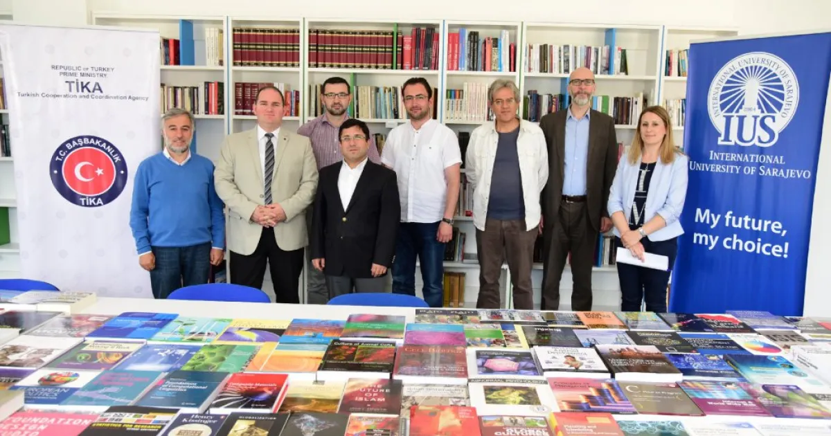 TIKA donated books to IUS