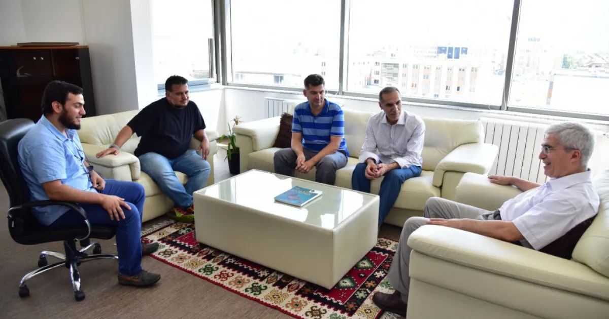 Meeting of TİKA Course Instructors with IUS Rector 