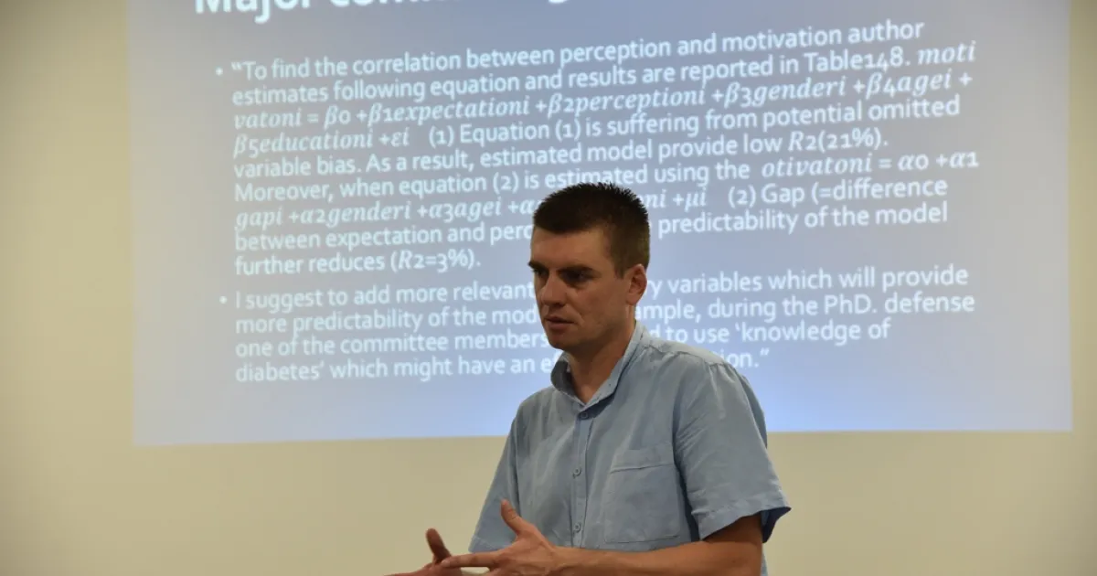 Vedran Jakupović Defended PhD Thesis