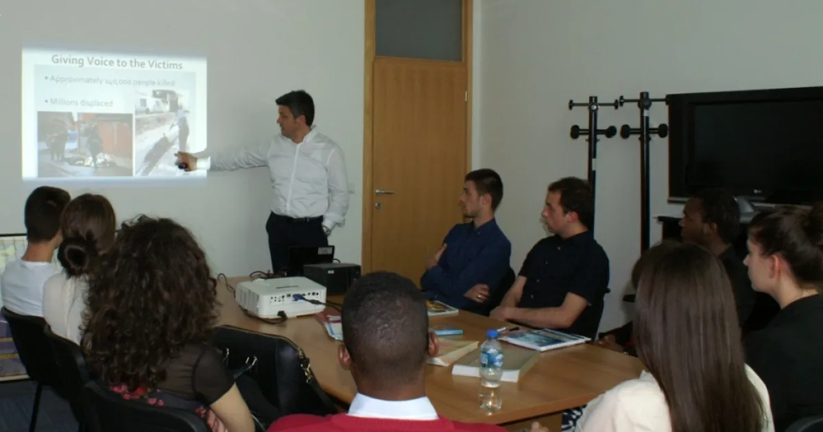 IUS students visited UN ICTY