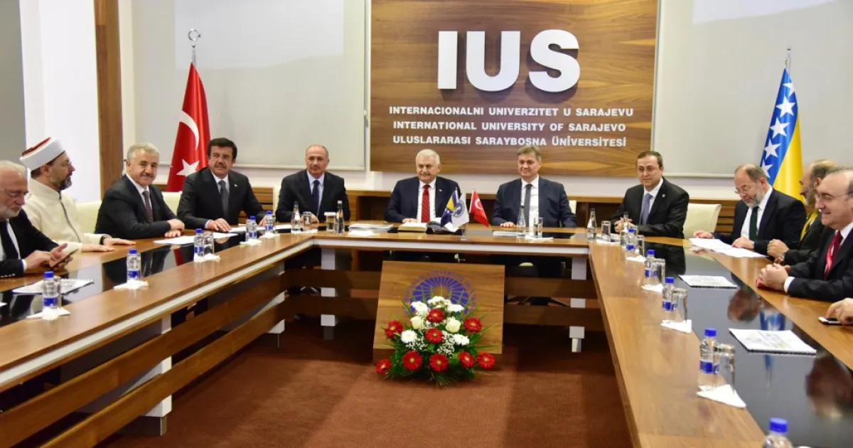Prime Minister of Republic of Turkey Binali Yıldırım had a Meeting with IUS Students and Academic Staff 