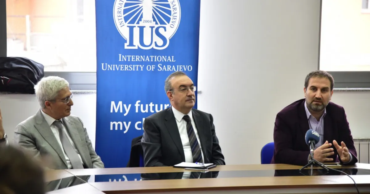 Advisor to Turkish Prime Minister Mustafa Şen Lectured at IUS