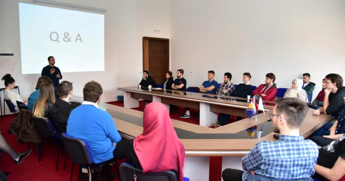 Lecture Titled “How To Show My Best At An Interview” Followed By “Agile In Action” Workshop Held At IUS
