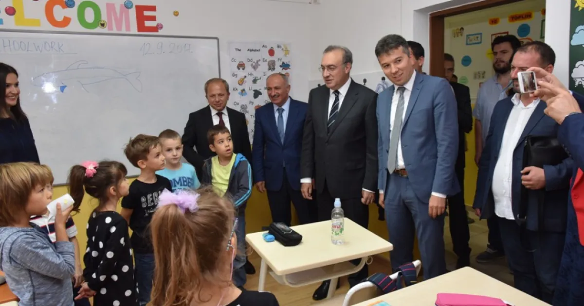 Turkish Ambassador Koç visited “Isa-beg Ishaković” Elementary