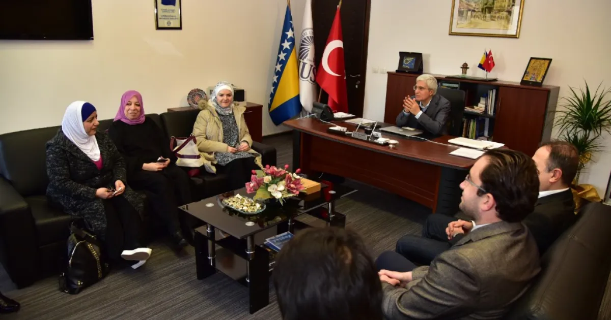 UAE Ministry Representatives visited Rector of IUS