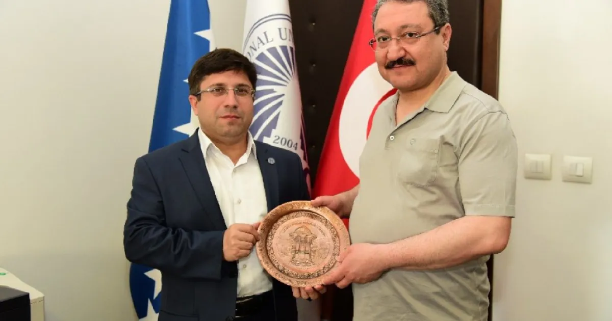 Delegation of Erciyes University in Turkey visited IUS