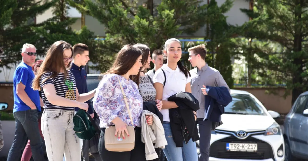  Testing for Scholarships Held in Gymnasium “Maarif Koledž”