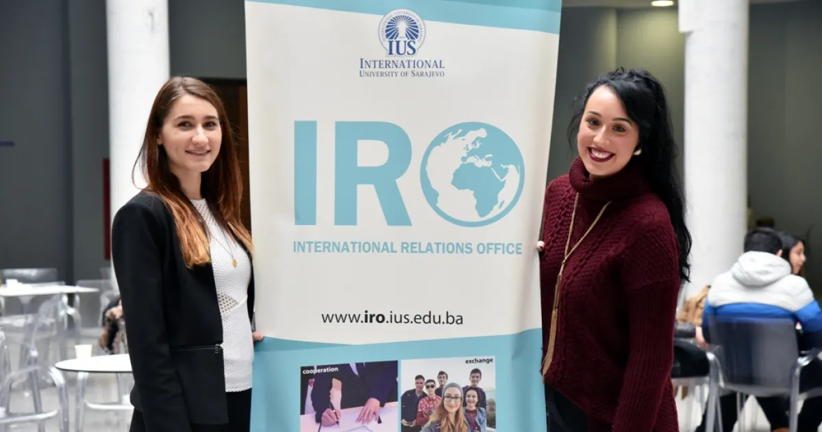 Students from Bosnian American Diaspora at IUS