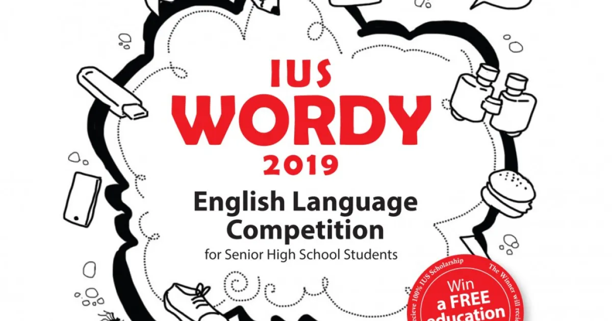 IUS Awards Scholarships to the Winners of “IUS Wordy 2019” Competition