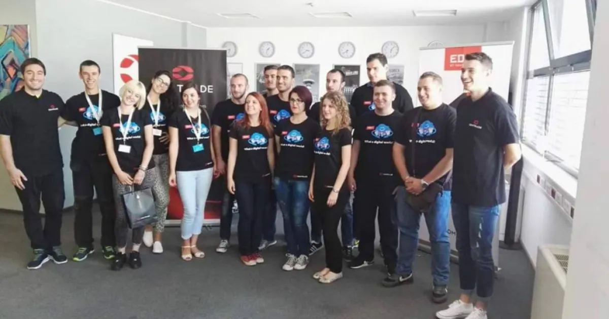 IUS student Kemal Hrelja won the award for the best developer at EDIT IT Summer School