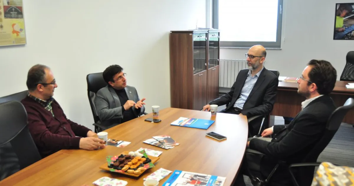Visit by professor Mustafa Fadil Yildirim from Gazi university from the Republic of Turkey