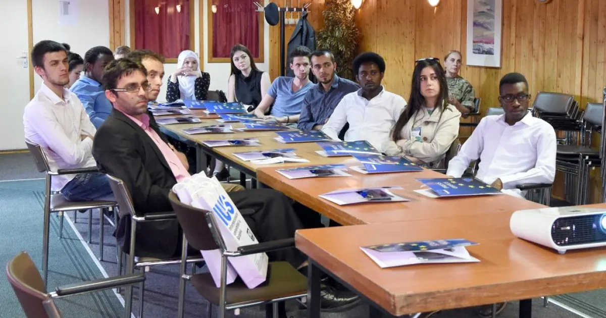 IUS Students visited the EUFOR 