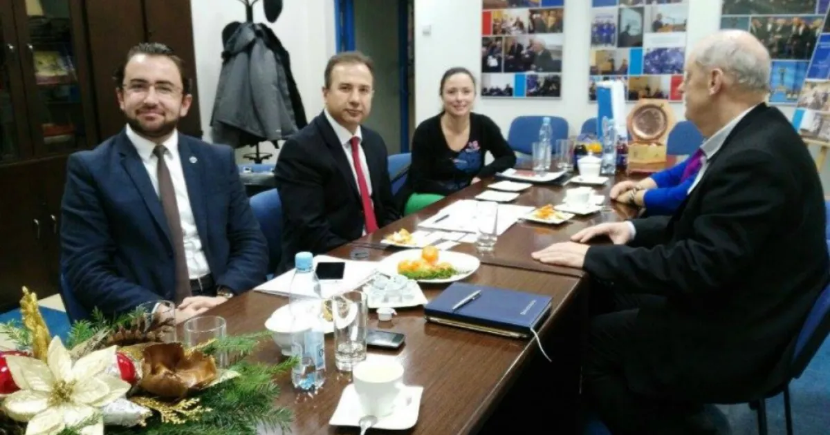 Assoc. Prof. Dr. Ali Gürsel and Assist. Prof. Dr. Muhamed Ali visited the University of Social Sciences in Poland