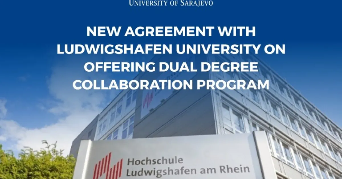 Articulation agreement / Convention for a Double-Degree MBA between IUS and Ludwigshafen University of Business and Society 