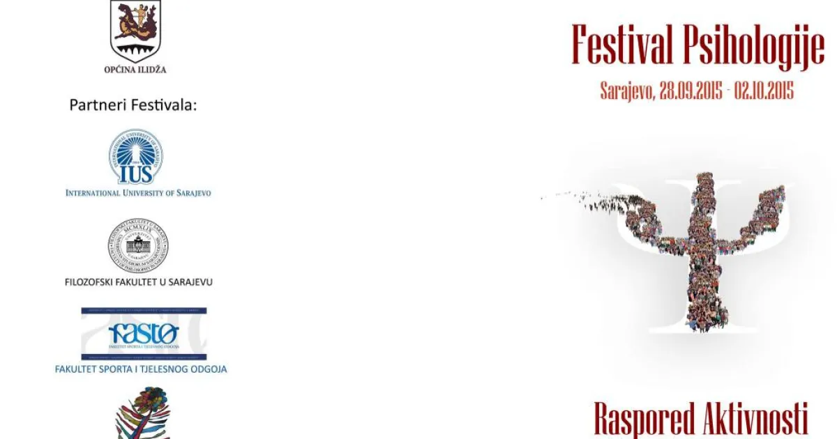 First Festival of Psychology in Sarajevo