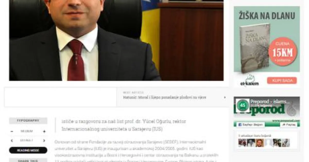 Oğurlu: Naši studenti će jačati veze Bosne i Turske