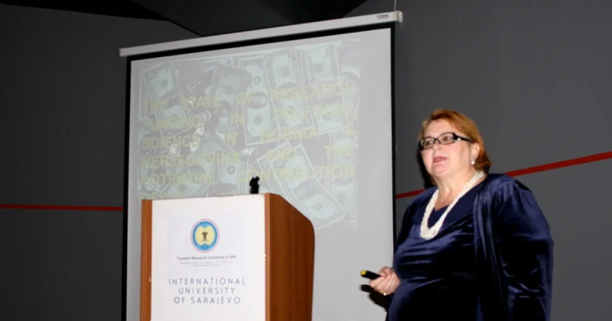 Workshop "Towards Research University in B&H" held at IUS