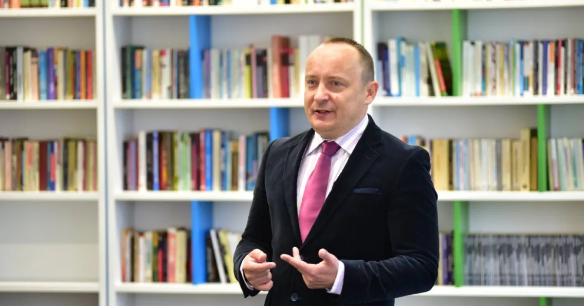 Professor Marek Smoluk on the Erasmus + exchange at IUS