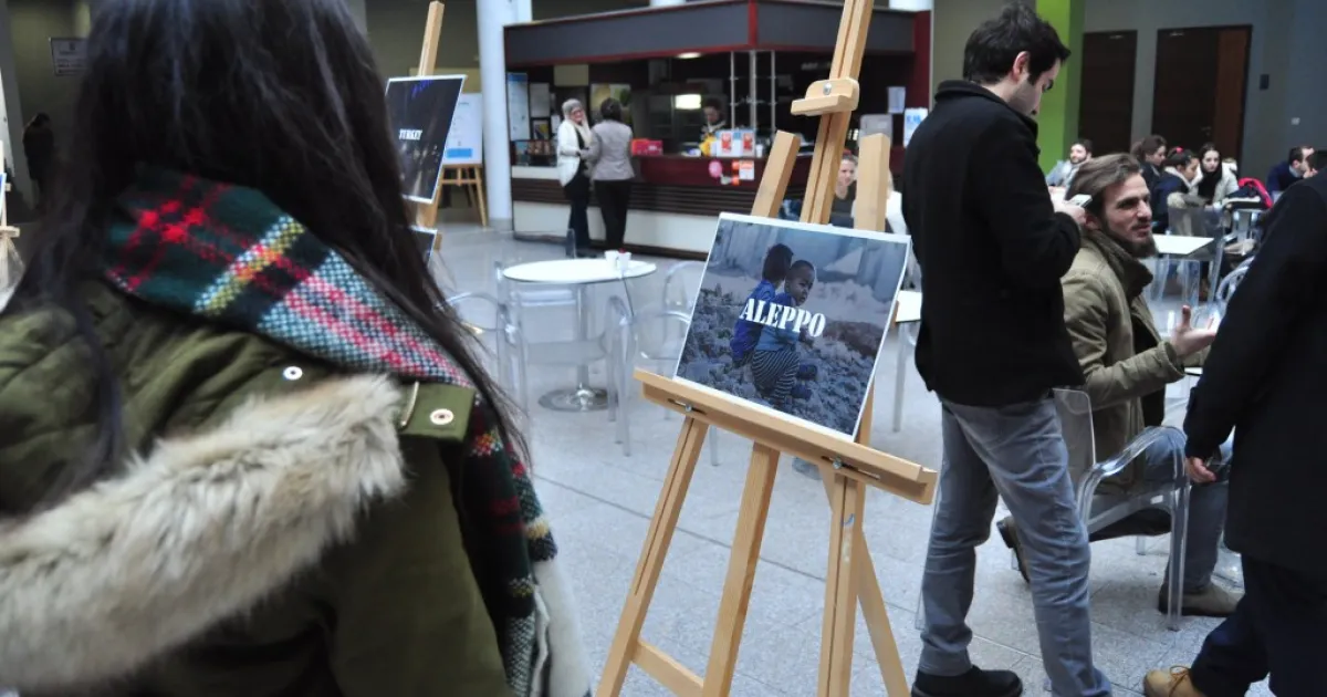 IPSA Balkans Organized an Exhibition Condemning Terrorism