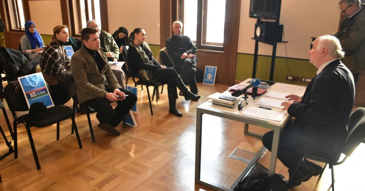 IUS at Press Conference of International Festival Sarajevo Winter