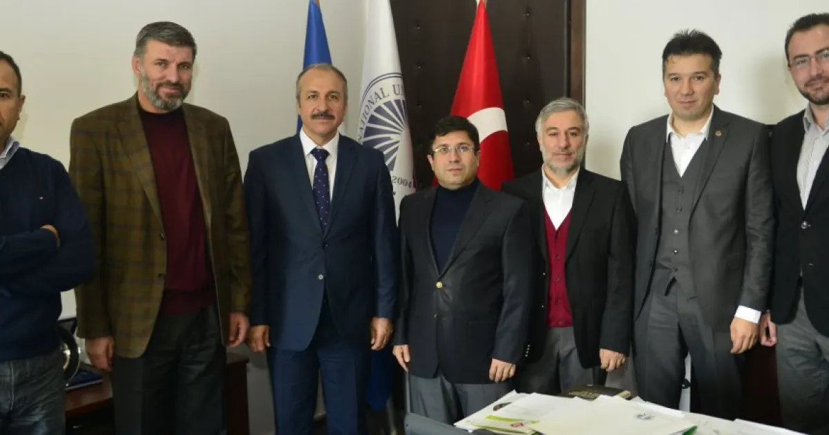 The rector of International Balkan University Prof. Dr. İsmail Kocayusufoğlu visited IUS