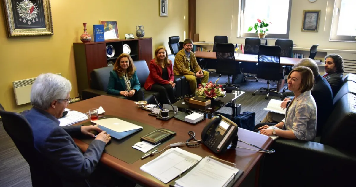 Delegation from the Hacettepe University and Atatürk Hospital visited IUS