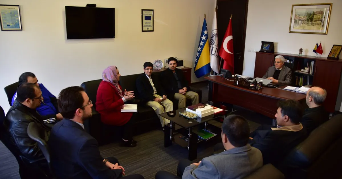 Delegation of Payame Noor University visited IUS