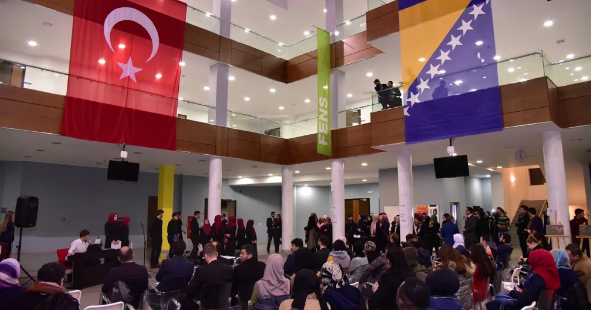 Deputy Minister of Youth and Sports of Republic of Turkey Abdurrahim Boynukalın Visited International University of Sarajevo (IUS)