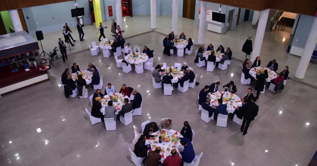 IUS organized a gala dinner for guests from Turkey and Bosnia and Herzegovina