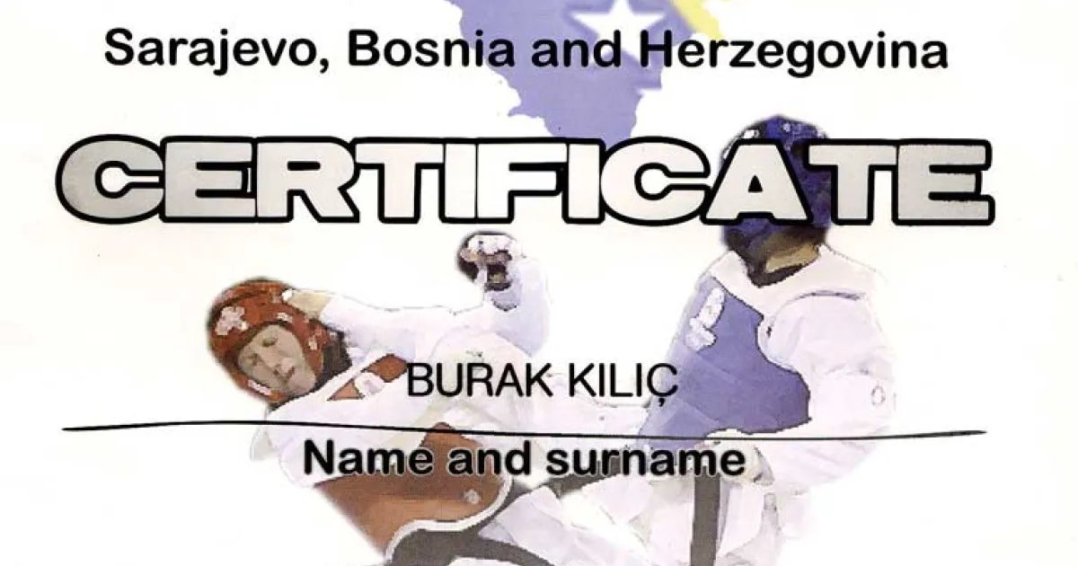 IUS student won the 4th place in the International Taekwondo Championship 