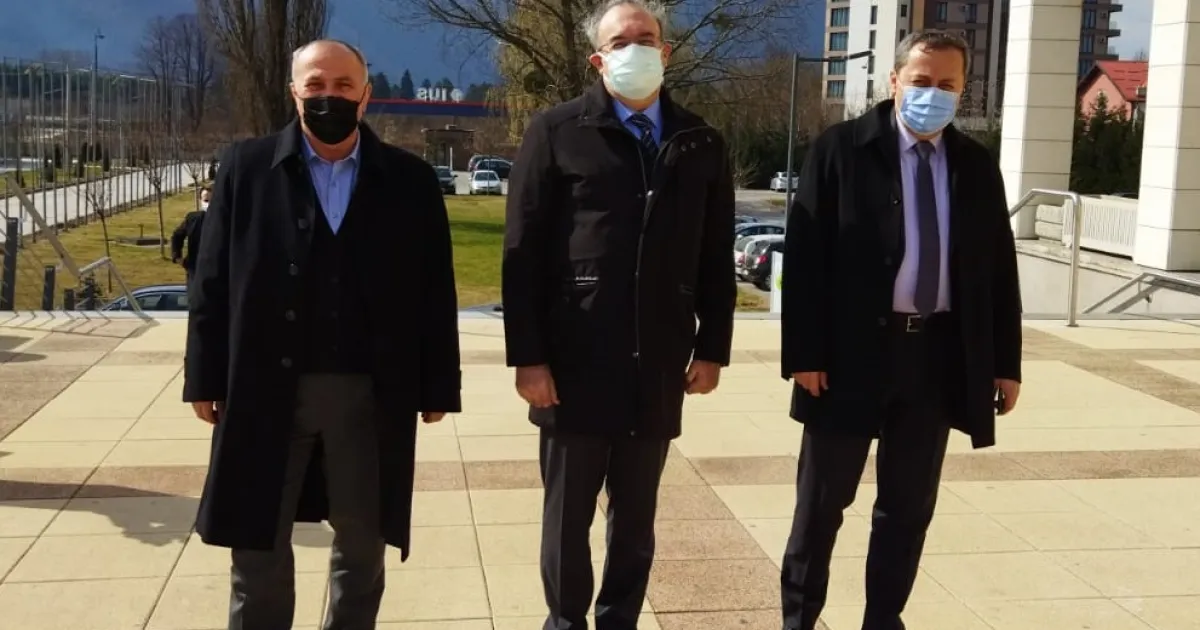 H.E. Haldun Koç in a farewell visit to IUS