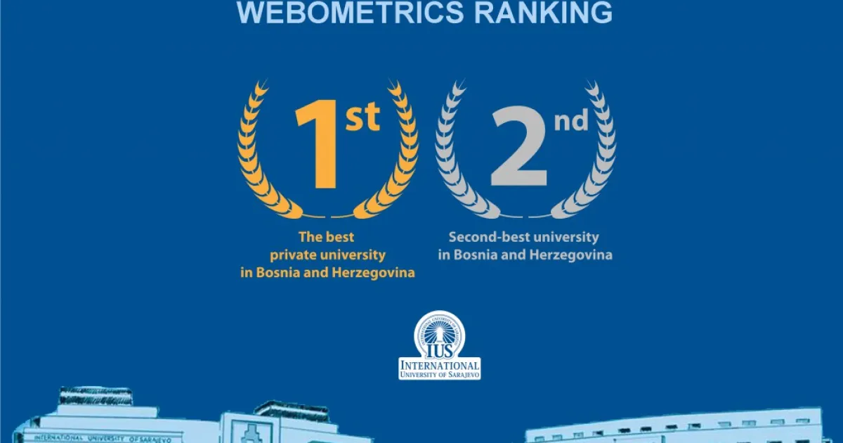 IUS: The Best Private University and the Second-Best University in BiH