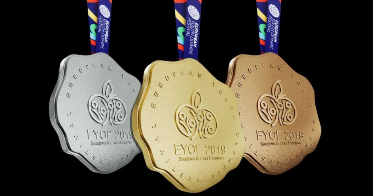 EYOF Medals – Designed by IUS Alumni Saira Imamović