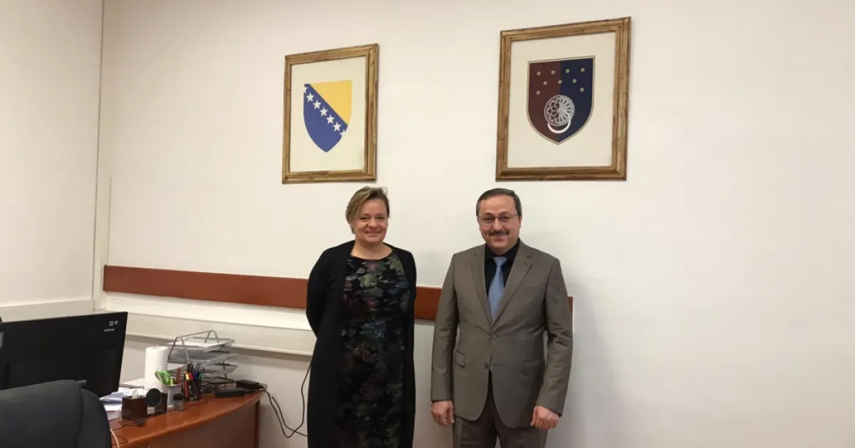 Visit to the Ministry of Science, Higher Education and Youth of Canton Sarajevo