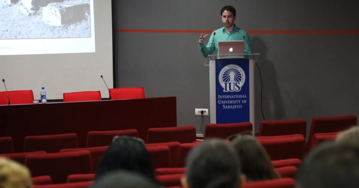 Dr. Gorčin Dizdar Held Lecture about Standing Stones (Stećaks)