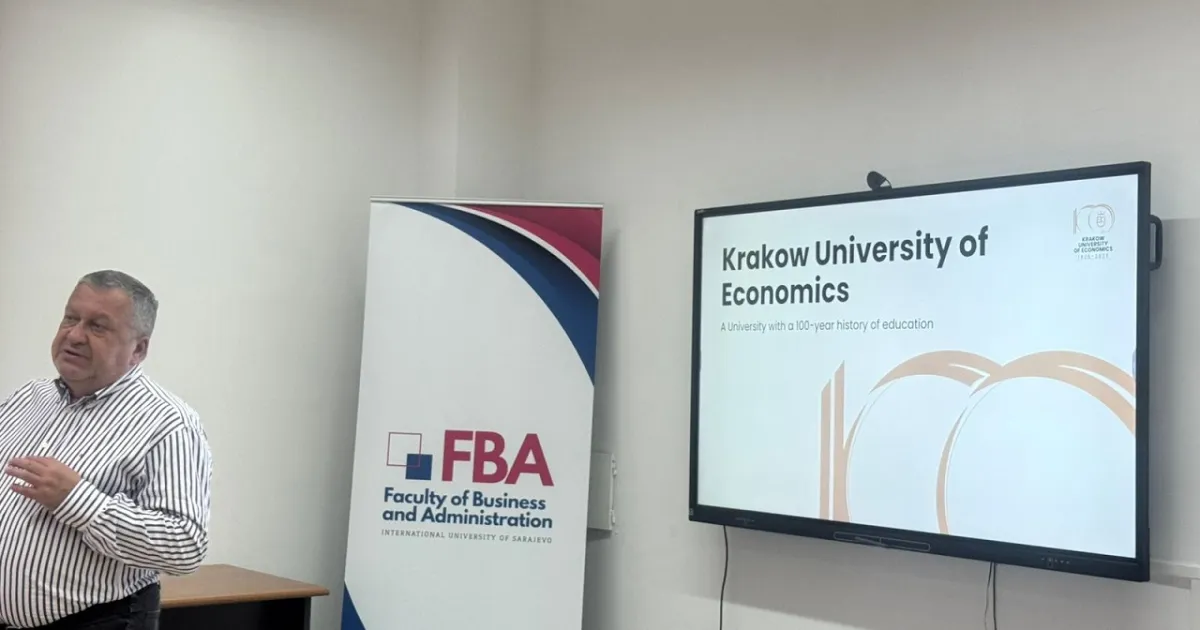 Dr. Marek Dziura from Krakow University of Economics 