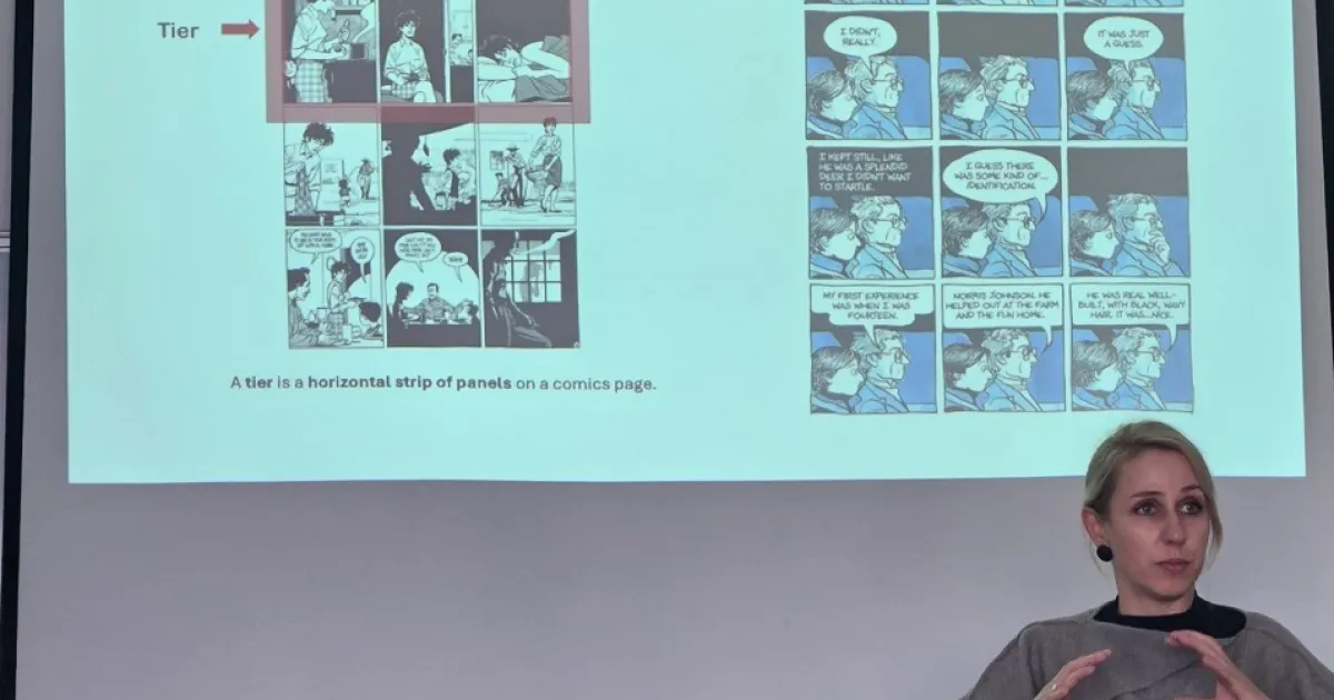 ELIT321 Graphic Novel – Guest Lecture and Workshop