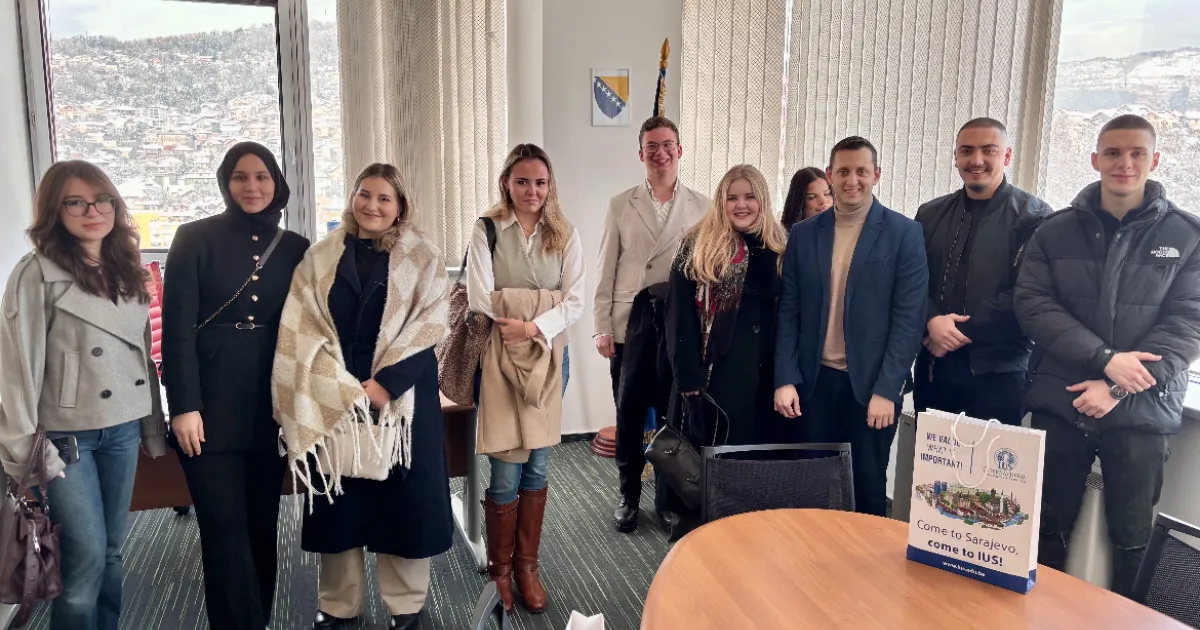 FLW Students Visit the Gender Center of the Federation of BiH