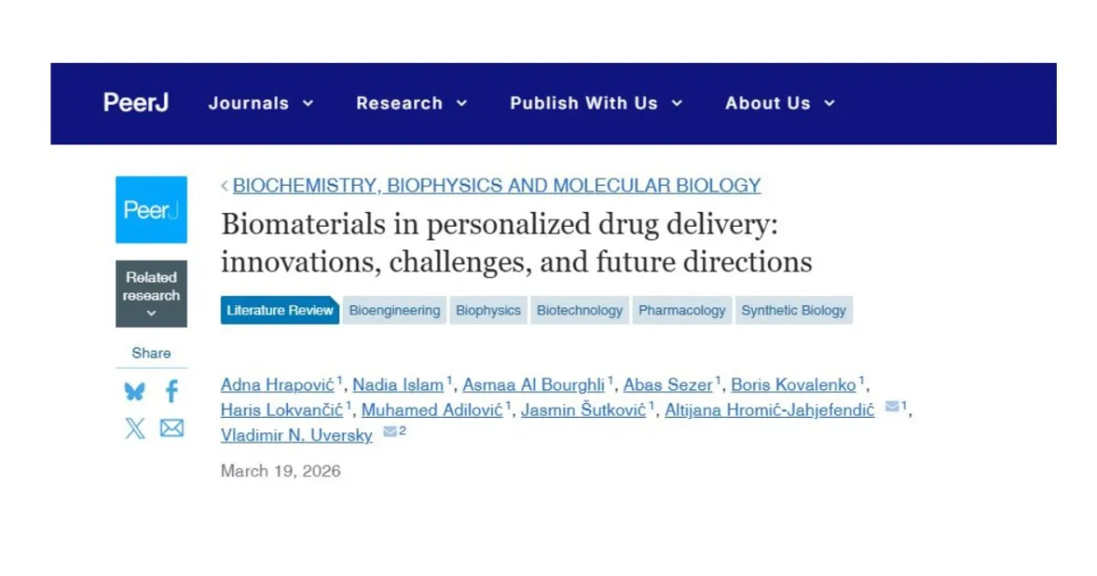 Student-Driven Research: New Review Paper Published in PeerJ