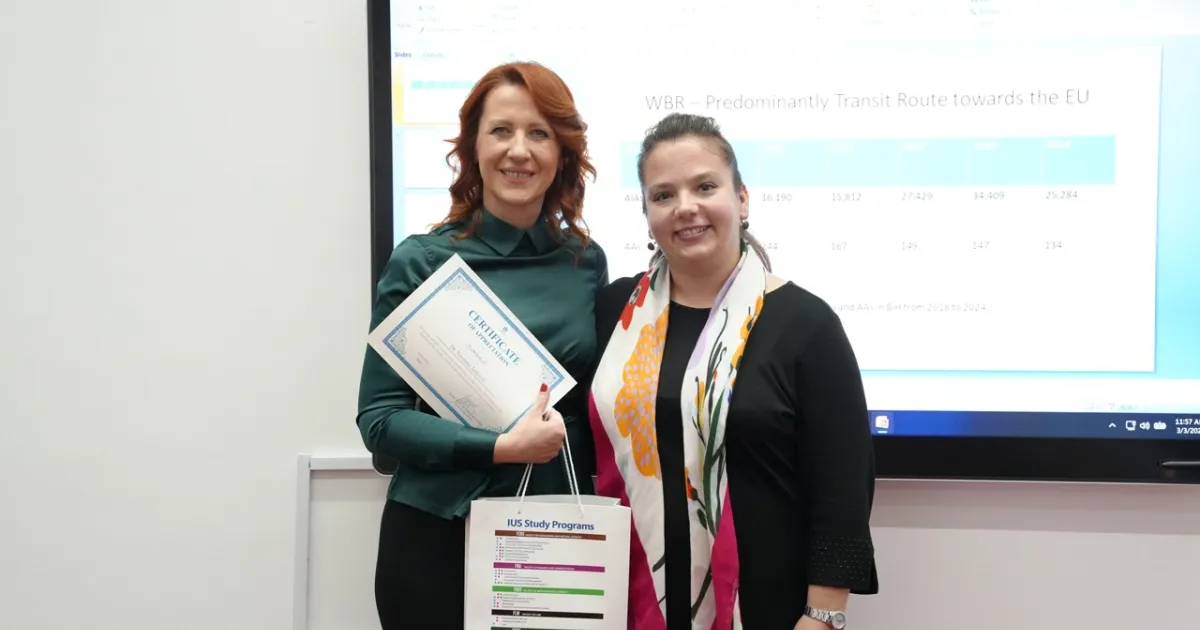 Dr. Nermina Jerković Delivers Lecture 